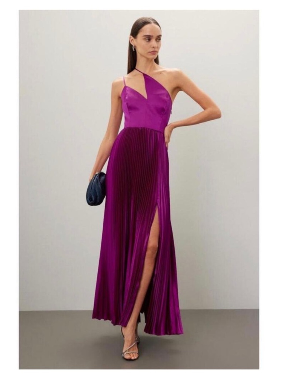 AMUR Khari One Shoulder Dress
